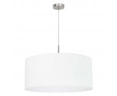 EGLO Lámpara colgante de techo, redonda Pasteri 31575, Blanco
