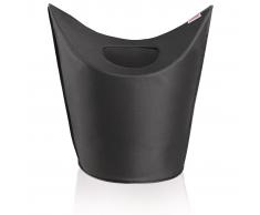 Leifheit Cesto para la ropa 60x35x80 cm negro 80021
