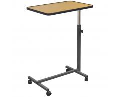 vidaXL Mesa escritorio Portátil para Ordenaror Marrón