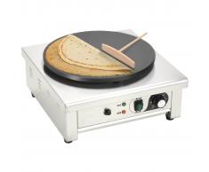 vidaXL Crepera con bandeja extraíble 40 cm 3000 W