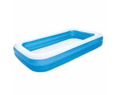 Bestway Piscina inflable 54150 azúl y blanca 305 x 183 x 46 cm