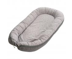 Tineo Cuna nido reversible gris