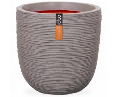 Capi Macetero Nature Rib 54x52 cm gris PKGRR935