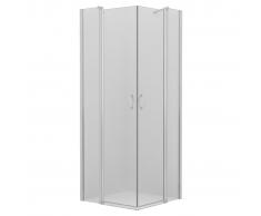 vidaXL Cabina de ducha ESG 70x70x185 cm