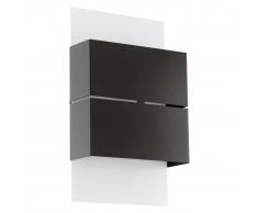 EGLO Lámpara de pared LED exterior Kibea 5 W antracita 93254