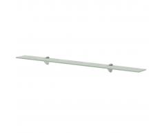 vidaXL Estante flotante de cristal 100x20 cm 8 mm