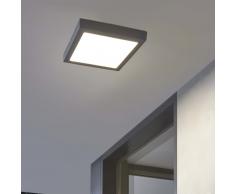 EGLO Lámpara LED de pared/techo para jardín Argolis gris antracita 22W