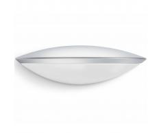 Steinel Lámpara de exterior con sensor L 825 LED iHF plateada 007171