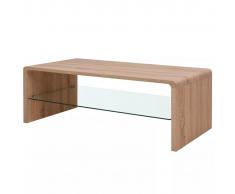 vidaXL Mesa de centro marrón