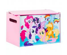 My Little Pony Caja de madera de juguete 60x40x40 cm rosa WORL920001