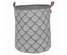 Sealskin Cesto para la ropa sucia Angoli gris 60 L 362292012
