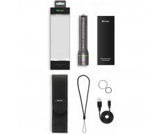 GP Design Linterna multiusos PR52 gris 265PR52V18650-C1