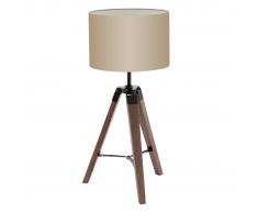 EGLO Lámpara de mesa Lantada 94325, 68 cm, gris pardo