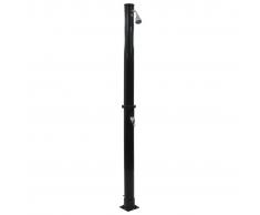 vidaXL Ducha solar negra 214 cm 18 L