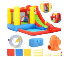 vidaXL Castillo hinchable con tobogán y piscina PVC 350x280x190 cm