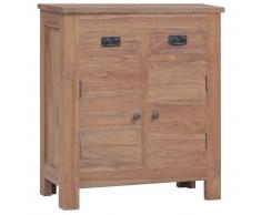 vidaXL Aparador de madera maciza de mango 65x30x75 cm