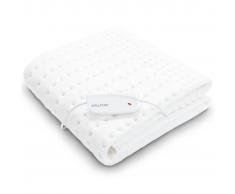WellCare Manta eléctrica baja lana suave blanca 150x80 cm 79501.01
