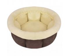 vidaXL Colchón para perro tamaño L marrón