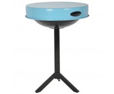Esschert Design Mesa para barbacoa Acero de carbono azul FF251