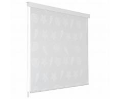 vidaXL Persiana enrollable de ducha 180x240 cm estrella de mar