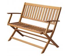 vidaXL Banco de jardín 120 cm madera de acacia maciza
