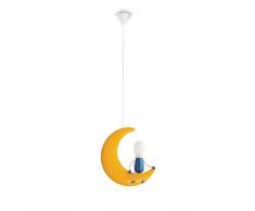Philips Lunardo lámpara de techo infantil amarilla 14W 230V