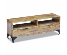 vidaXL Mueble para TV madera de mango 120x35x45 cm