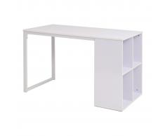 vidaXL Escritorio 120x60x75 cm blanco