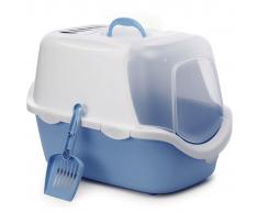 Stefanplast Caja de arena para gatos Cathy Easy Clean azul 400419