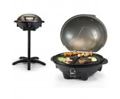 Tristar Barbacoa eléctrica con soporte BQ-2816 2200 W 46x35 cm negra