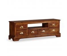 vidaXL Mueble para TV 120x40x30 cm madera maciza de sheesham