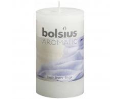 Bolsius Velas perfumadas rústicas Ropa Limpia 6 unidades 103626240358