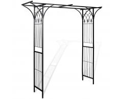 vidaXL Arco de jardín 200x52x204 cm