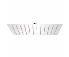 vidaXL Cabezal de ducha efecto lluvia acero inoxidable 20x30 cm