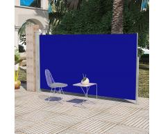vidaXL Toldo lateral de jardín o terraza azul 180x300 cm