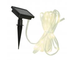 HI Guirnalda de luces LED solar 7 m