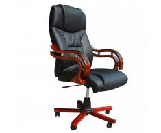 vidaXL Silla Ejecutivo De Cuero Silla Oficina