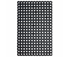 vidaXL Felpudo de goma 22 mm 5 unidades 40x60 cm