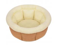 vidaXL Colchón para perro tamaño L beige