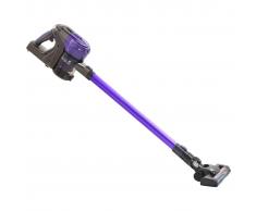 vidaXL Aspiradora de mano sin cable multiciclónica 2 en 1 morado 120 W