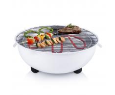 Tristar Barbacoa eléctrica de mesa BQ-2882 1250 W 30 cm blanca