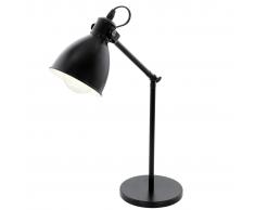 EGLO Lámpara de mesa PRIDDY negro y blanco 49469