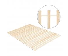 vidaXL Somier enrollable con 23 láminas madera pino macizo 140x200 cm