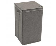 Outwell Cesto de ropa sucia Caya 78 L gris 470357