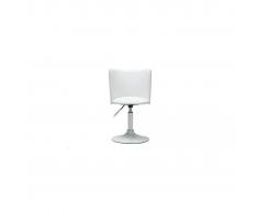 miliboo Silla de escritorio infantil blanca NEW