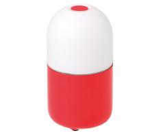 SMOOZ Bean lámpara de mesa/de noche roja con LED 4508001