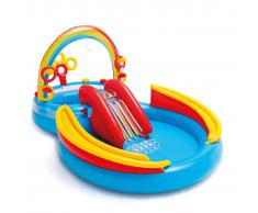 Intex Piscina inflable Rainbow Ring Play Center 297x193 x135cm 57453NP