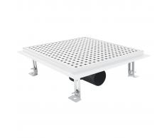 vidaXL Desagüe de ducha de acero inoxidable 25x25 cm