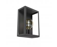 EGLO Lámpara de pared exterior Alamonte 1 negra 60 W 94831