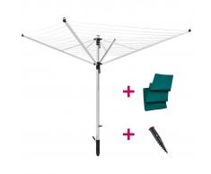 Leifheit Tendedero giratorio LinoLift 600 QuickStart 85352